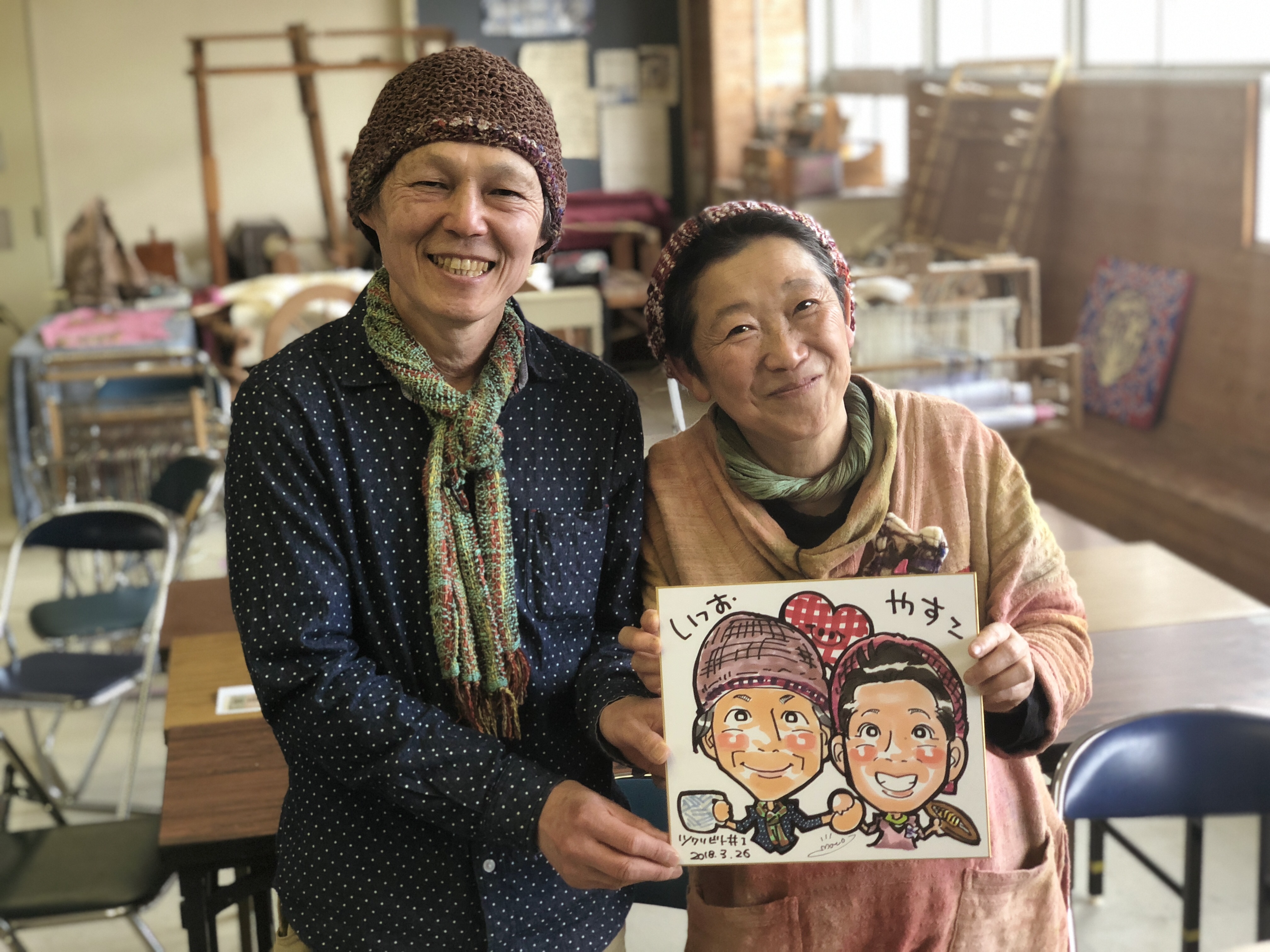 似顔絵35424☆ツクリビト#1｜ラクガキヤん日記