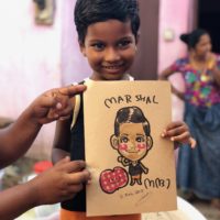 RAKUGAKIYA maco India2018 “Give me Smile”