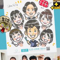 サニタス歯科で似顔絵イベント！